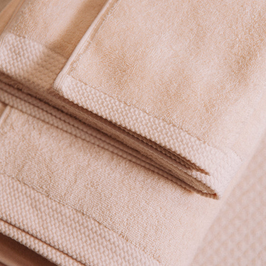 2-piece towel set Soft Buttercream