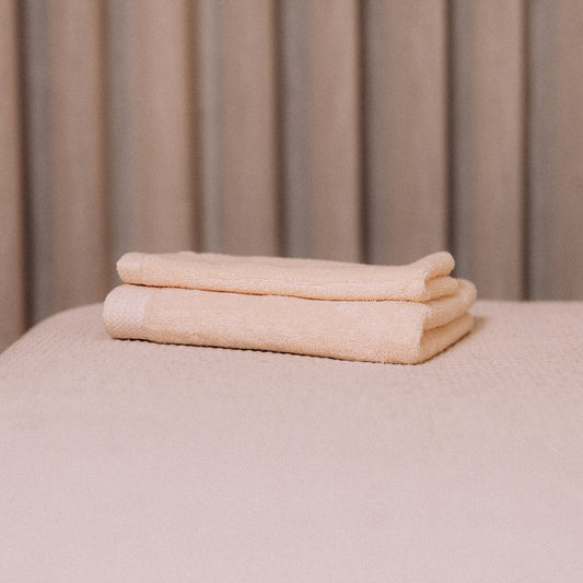 2-piece towel set Soft Buttercream