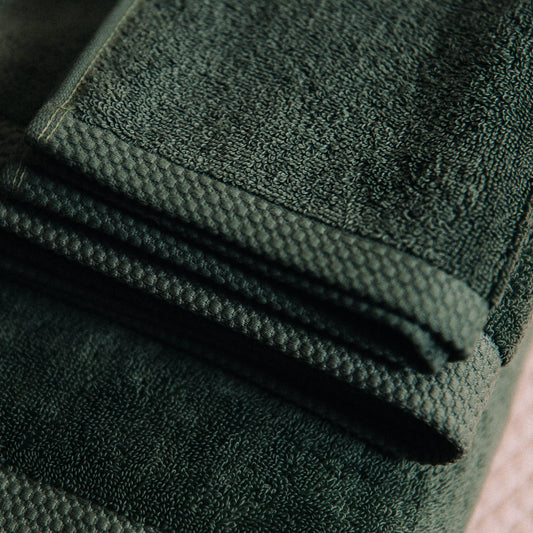 2-piece towel set Stone Green